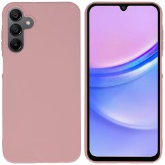 iMoshion Color Backcover Samsung Galaxy A15 (5G/4G) - Dusty Pink