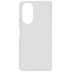 Accezz Clear Backcover Oppo A58 - Transparant