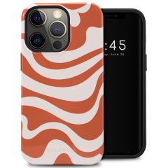 Selencia Vivid Backcover iPhone 13 Pro - Dream Swirl Orange