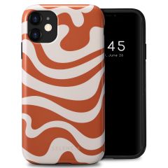 Selencia Vivid Backcover iPhone 11 - Dream Swirl Orange