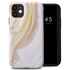 Selencia Vivid Backcover iPhone 11 - Chic Marble Gold