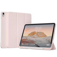 Accezz Smart Silicone Bookcase iPad Air 6 (2024) / Air 5 (2022) / iPad Air 4 (2020) - Roze