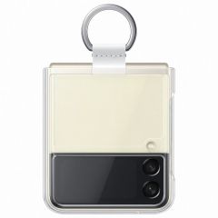 Samsung Clear Cover Ring Galaxy Z Flip 3 - Transparant