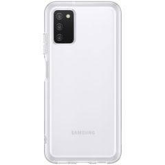 Samsung Silicone Clear Cover Galaxy A03s - Transparant