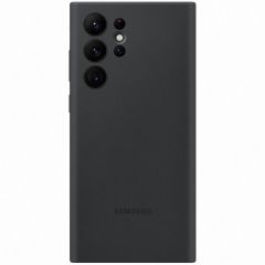 Samsung Silicone Backcover Galaxy S22 Ultra - Black