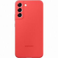 Samsung Originele Silicone Backcover Galaxy S22 Plus - Coral