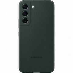 Samsung Silicone Backcover Galaxy S22 - Dark Green