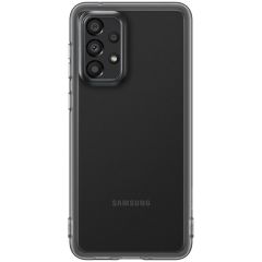Samsung Silicone Clear Cover Galaxy A33 - Zwart