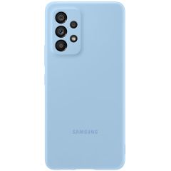 Samsung Silicone Backcover Galaxy A53 - Blauw