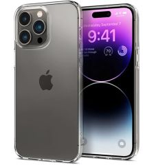 Spigen Liquid Crystal Backcover iPhone 14 Pro - Transparant