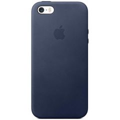 Apple Leather Backcover iPhone SE / 5 / 5s - Blue