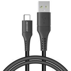 Accezz USB-C naar USB kabel Huawei P30 Lite - 1 meter - Zwart