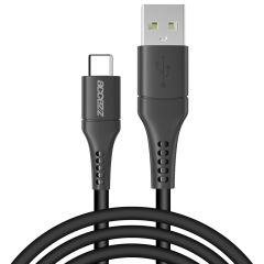 Accezz USB-C naar USB kabel Huawei P30 Lite - 2 meter - Zwart