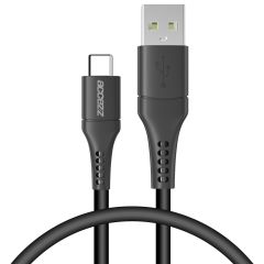 Accezz USB-C naar USB kabel Huawei P30 Lite - 0,2 meter - Zwart