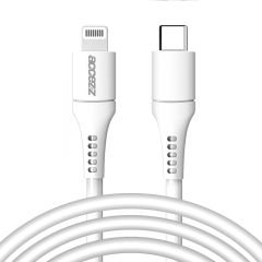 Accezz Lightning naar USB-C kabel iPhone 13 Mini - MFi certificering - 2 meter - Wit
