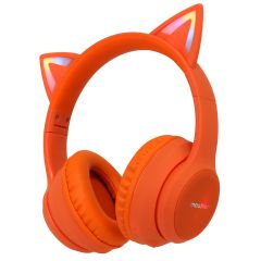 iMoshion Kids LED Light Cat Ear Bluetooth Headphones - Kinder koptelefoon - Oranje
