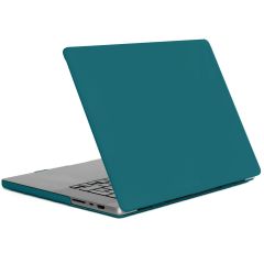 iMoshion Hard Cover MacBook Air 13 inch (2022) / Air 13 inch (2024) M3 chip - A2681 / A3113 - Petrol Green