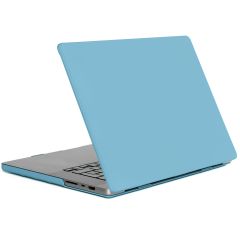 iMoshion Hard Cover MacBook Pro 16 inch (2021) / Pro 16 inch (2023) M3 chip - A2485 / A2780 / A2919 - Soft Blue