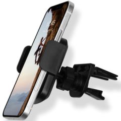 Accezz Telefoonhouder auto iPhone 12 Pro Max - Verstelbaar - Universeel - Ventilatierooster - Zwart 