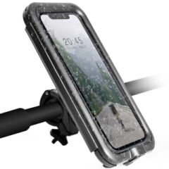 Accezz Telefoonhouder fiets Pro iPhone Xs  - Universeel - Met case - Zwart