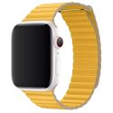 Apple Leather Loop L Apple Watch Series 1-9 / SE / Ultra (2) - 42/44/45/49 mm - Meyer Lemon