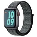 Apple Nike Sport Loop Band Apple Watch Series 1-9 / SE - 38/40/41 mm - Indigo / Lime Blast