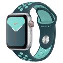 Apple Nike Sport Band Apple Watch Series 1-9 / SE - 38/40/41 mm - Midnight Turquoise / Aurora Green