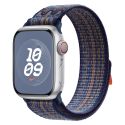 Apple Nike Sport Loop Band Apple Watch Series 1-9 / SE - 38/40/41 mm - Game Royal/Orange