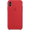 Apple Silicone Backcover iPhone Xs / X - Red