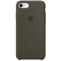 Apple Silicone Backcover iPhone SE (2022 / 2020) / 8 / 7 - Dark Olive