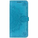 Mandala Bookcase Samsung Galaxy S10 - Turquoise