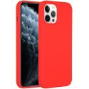 Accezz Liquid Silicone Backcover iPhone 12 Pro Max - Rood