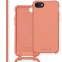 iMoshion Color Backcover met afneembaar koord iPhone SE (2022 / 2020) / 8 / 7 - Peach