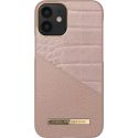 iDeal of Sweden Atelier Backcover iPhone 12 Mini - Rose Smoke Croco