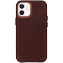 Decoded Leather Backcover iPhone 12 Mini - Chocolate Brown
