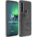 iMoshion Design hoesje Motorola Moto G8 Power - Abstract Gezicht