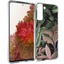 iMoshion Design hoesje Samsung Galaxy S21 - Jungle - Groen / Roze