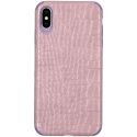 My Jewellery Croco Softcase Backcover iPhone Xs Max - Paars