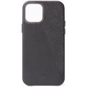Decoded Dual Leather Backcover iPhone 12 (Pro) - Zwart