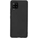 Carbon Softcase Backcover Samsung Galaxy A42 - Zwart