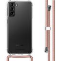 iMoshion Backcover met koord Samsung Galaxy S21 Plus - Rosé Goud