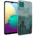 iMoshion Design hoesje Samsung Galaxy A22 (5G) - Patroon - Groen