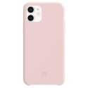 Valenta Luxe Leather Backcover iPhone 11 - Roze