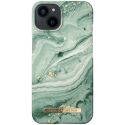 iDeal of Sweden Fashion Backcover iPhone 14 - Mint Swirl Marble