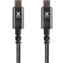 Xtorm USB-C naar USB-C kabel Power Delivery - 2 meter - Zwart