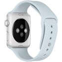 iMoshion Siliconen bandje Apple Watch Series 1-9 / SE - 38/40/41 mm - Lichtblauw