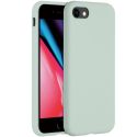 Accezz Liquid Silicone Backcover iPhone SE (2022 / 2020) / 8 / 7 - Sky Blue