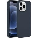 Accezz Liquid Silicone Backcover iPhone 13 Pro - Donkerblauw