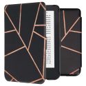iMoshion Design Slim Hard Case Sleepcover Kobo Clara 2E / Tolino Shine 4 - Black Graphic