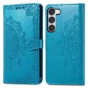 iMoshion Mandala Bookcase Samsung Galaxy S23 - Turquoise
